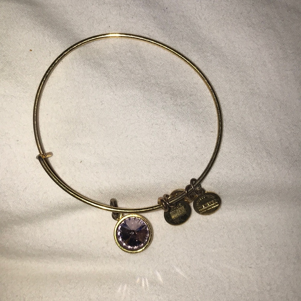 Alex and Ani Birthstone June Bracelet